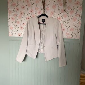 XOXO Women's Cream Blazer